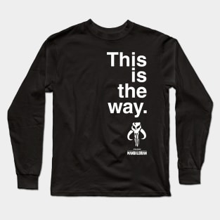 This the way (Dark) Long Sleeve T-Shirt